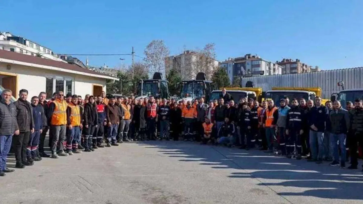 İstanbul Maltepe'de kışla mücadele çalışmaları