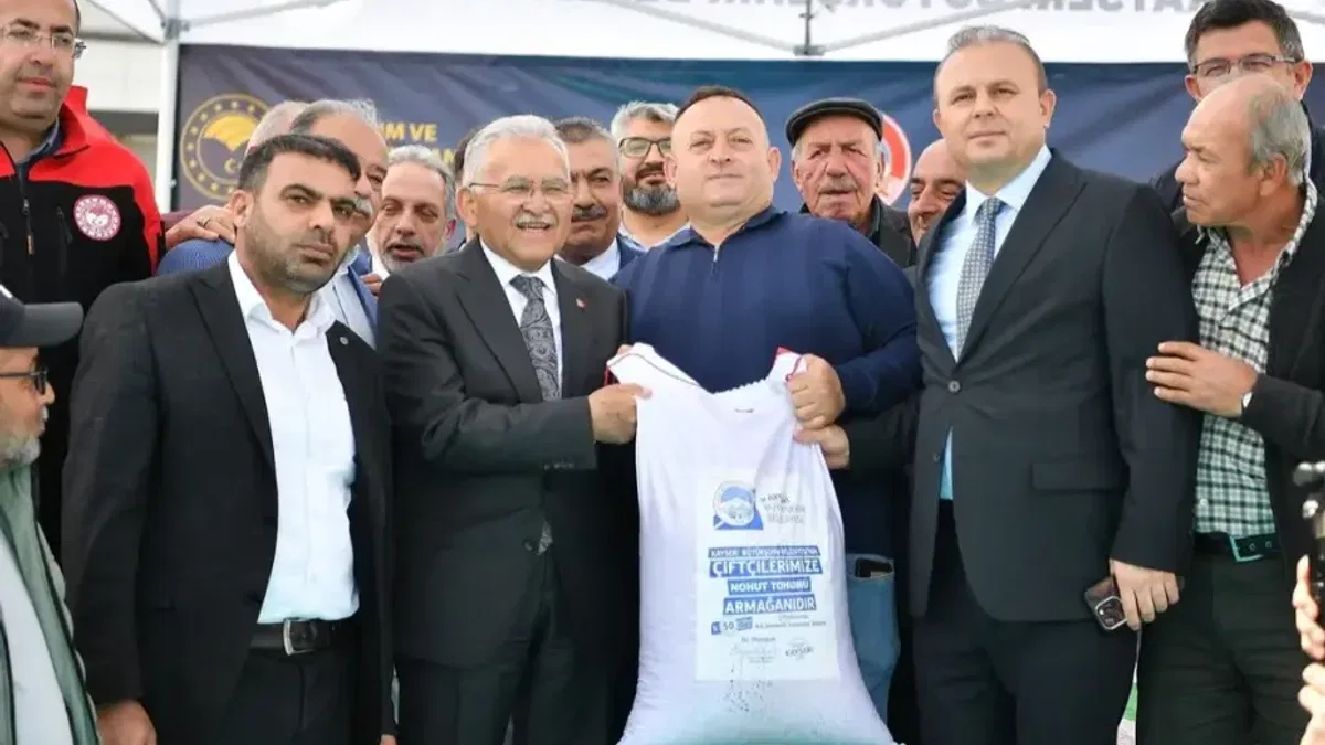 Kayserili çiftçiye 1.2 milyar liralık destek