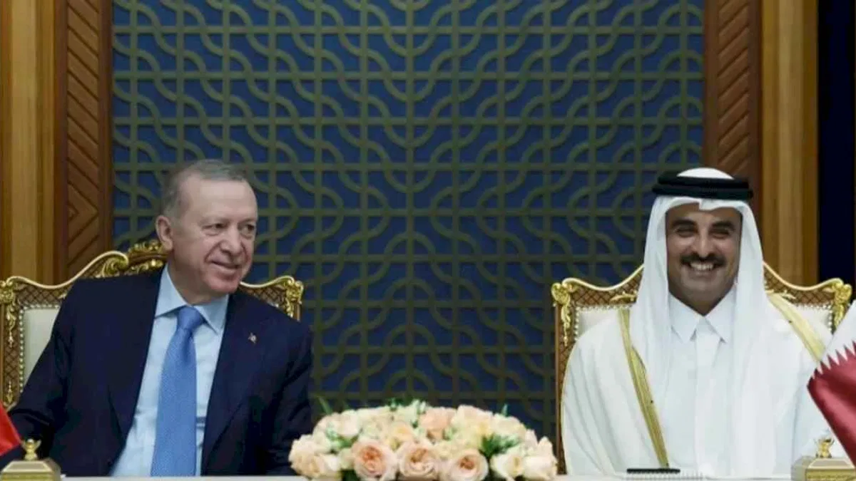 Cumhurbaşkanı Erdoğan Katar'da