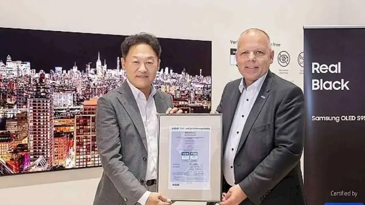 Samsung 2025 OLED TV serisi, VDE'den "Gerçek Siyah" ekran sertifikası aldı