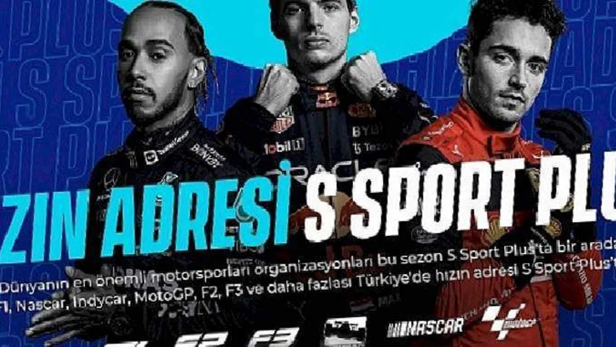 F1, INDYCAR ve Nascar S Sport Plus'ta Başlıyor