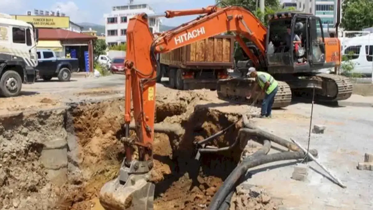 Antalya Gazipaşa’da alt yapı güçleniyor
