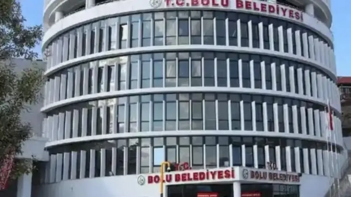 Bolu Belediyesi’ne operasyon