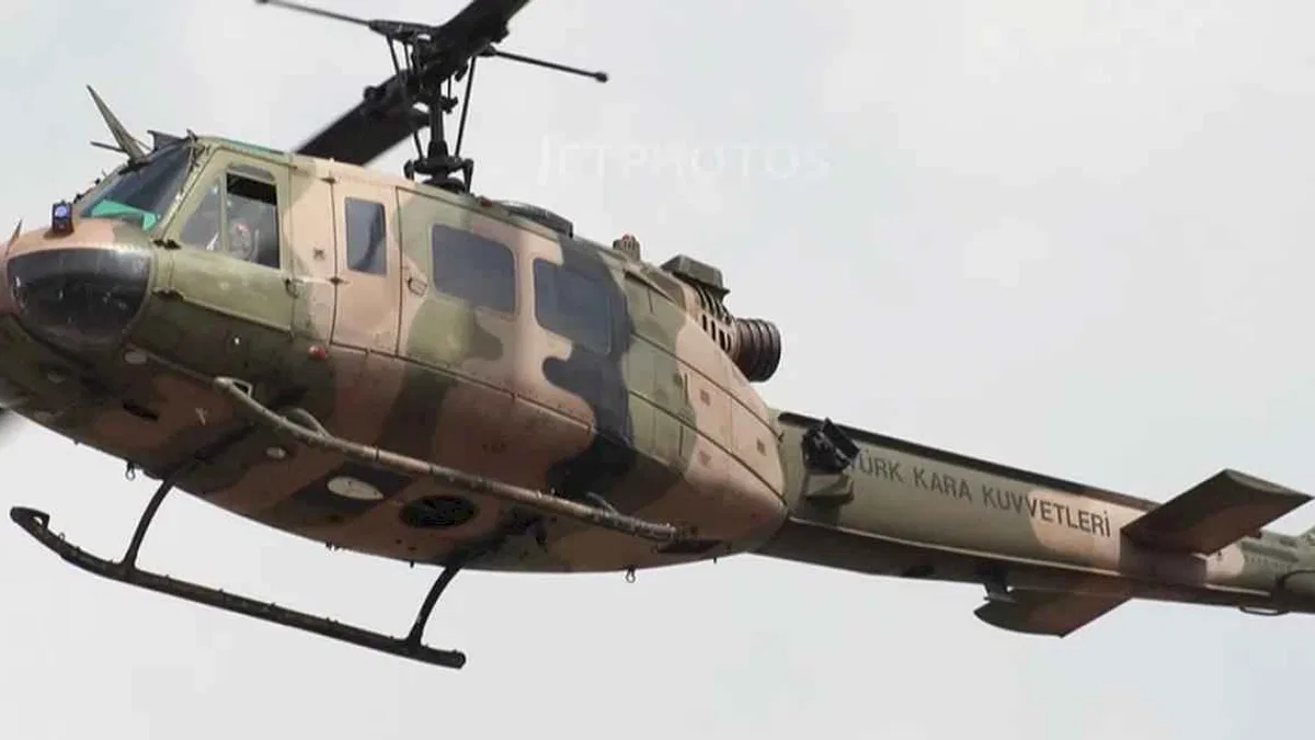 Isparta'da askeri helikopter kaza kırıma uğradı! 6 şehit