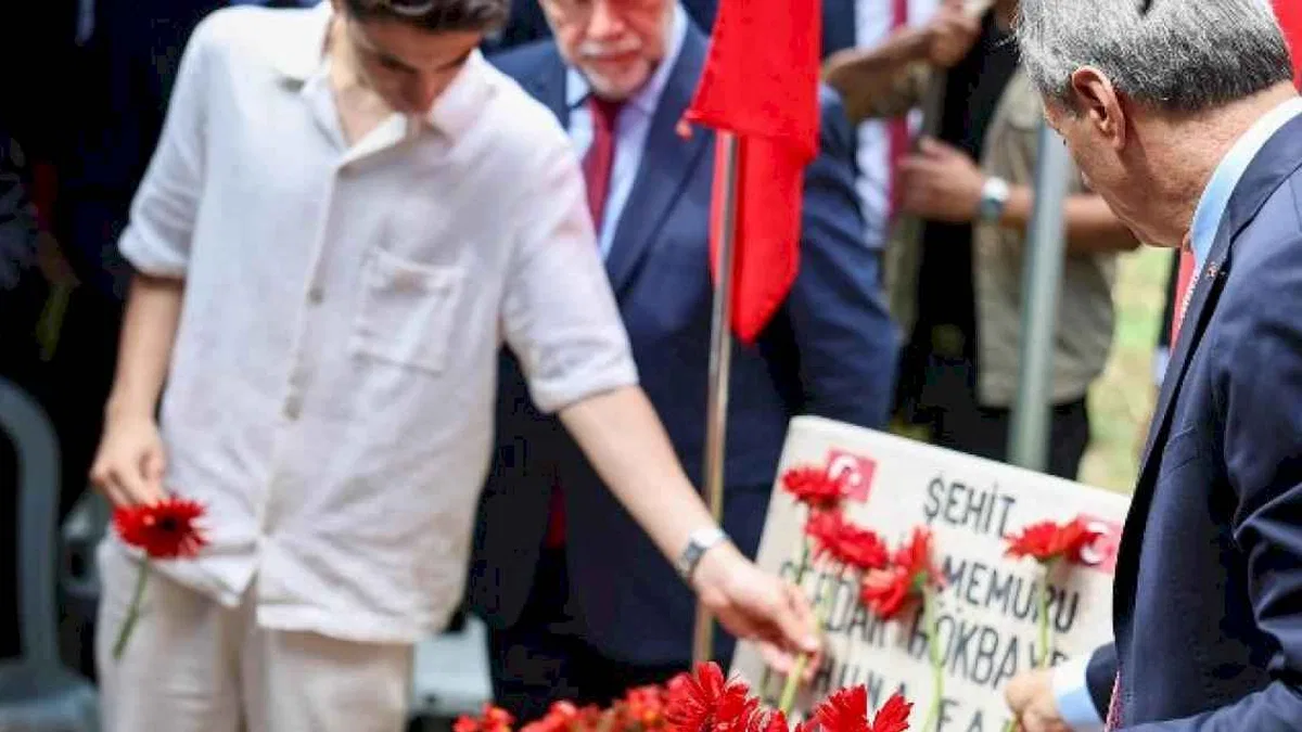 Başkan Alemdar, şehit Serdar Gökbayrak’ın kabrindeydi