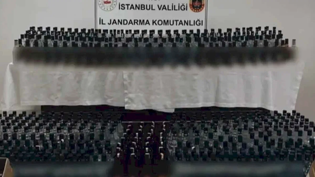 Binlerce litre sahte alkole İçişleri'nden 'Çengel'!