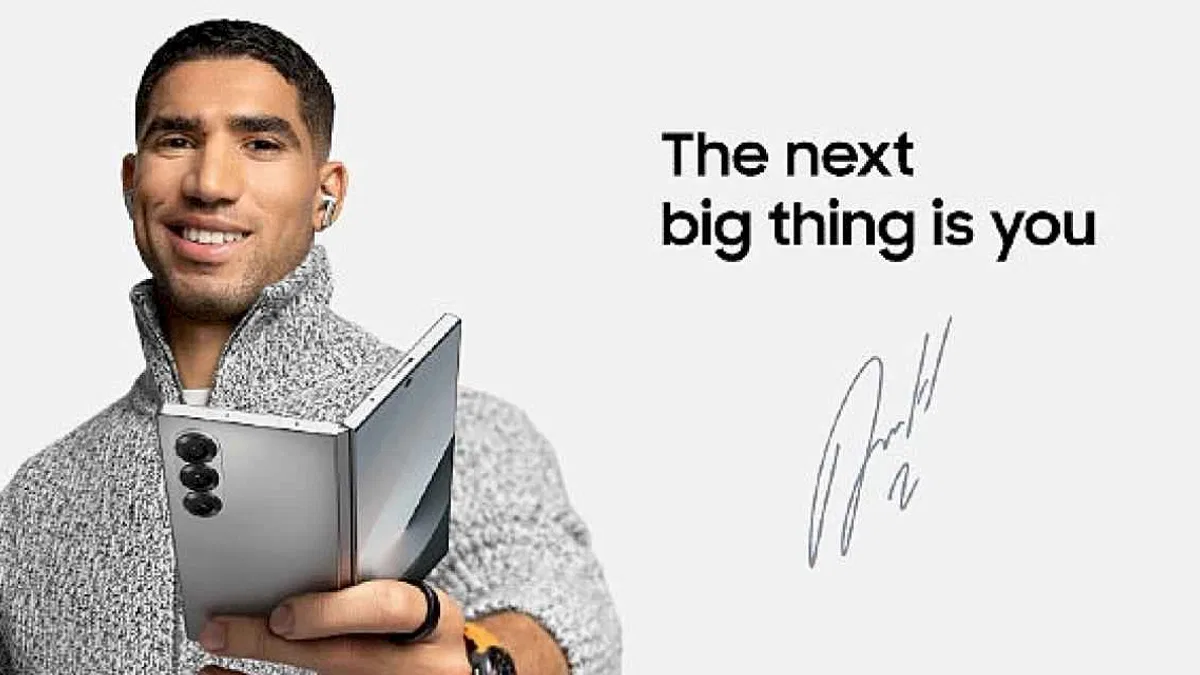 Samsung Galaxy'nin Yenı̇ Marka Elçı̇sı̇ Ünlü Futbolcu Achraf Hakimi Oldu