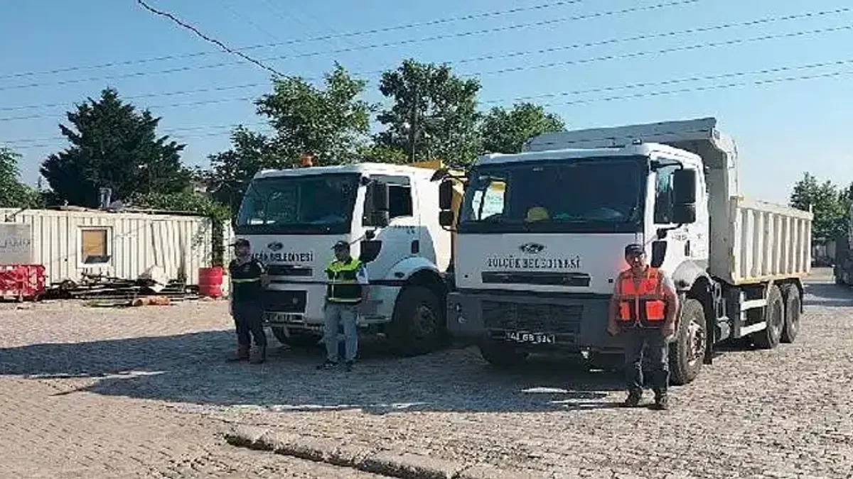 Gölcük Belediyesi'nden sel afeti yaşayan Bartın'a destek