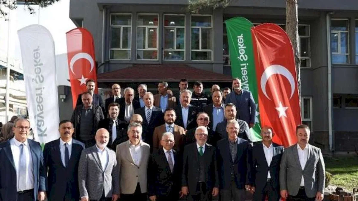 Kayseri Şeker ailesi AK Parti'yi ağırladı
