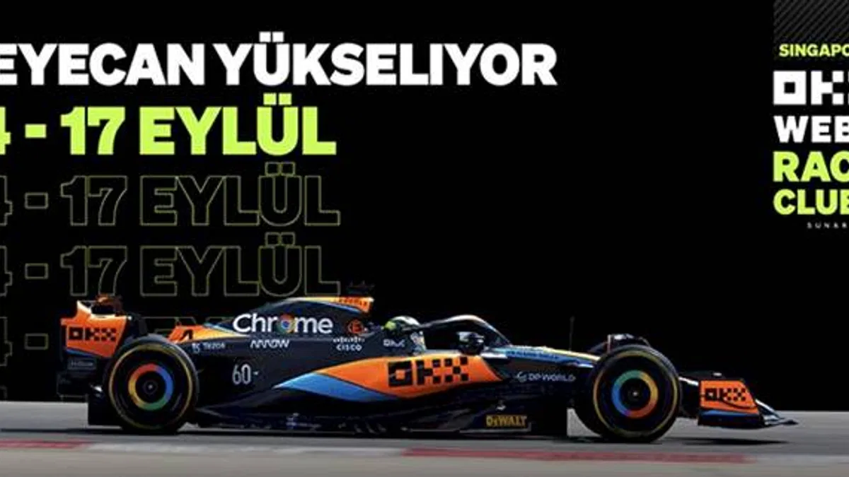 OKX, Singapur’da McLaren F1 Temalı Taraftar Etkinliğine Ev Sahipliği Yapacak