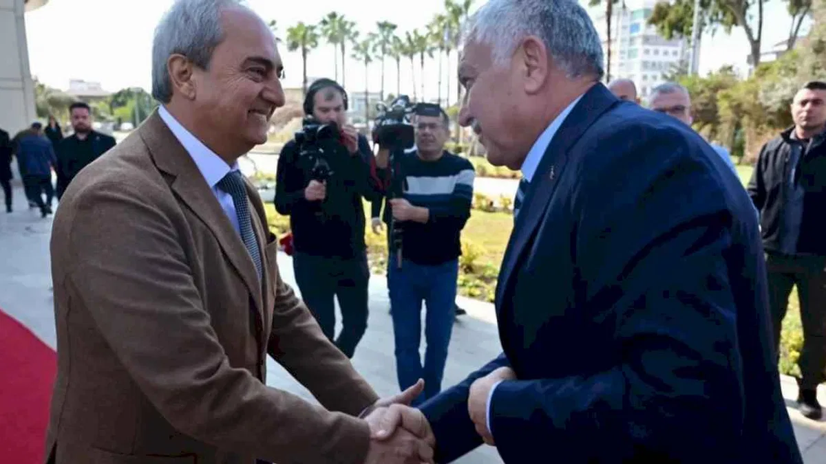 Adana’dan Kepez’e ziyaret
