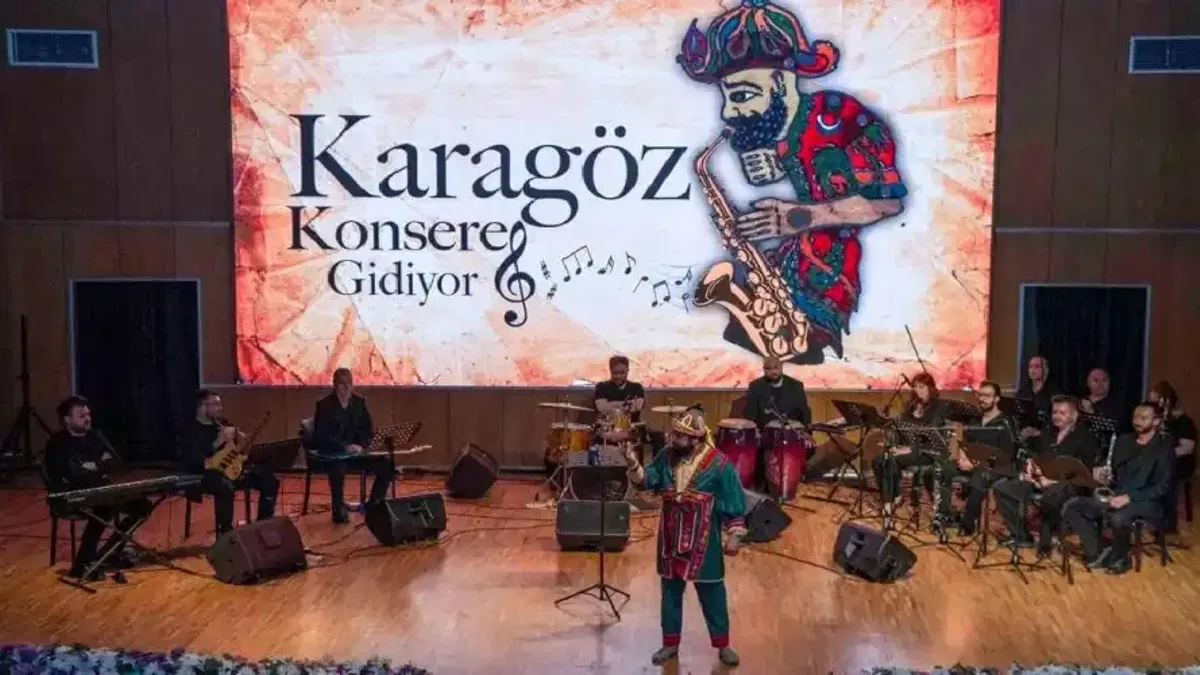 'Karagöz Konsere Gidiyor' sezon finali yaptı