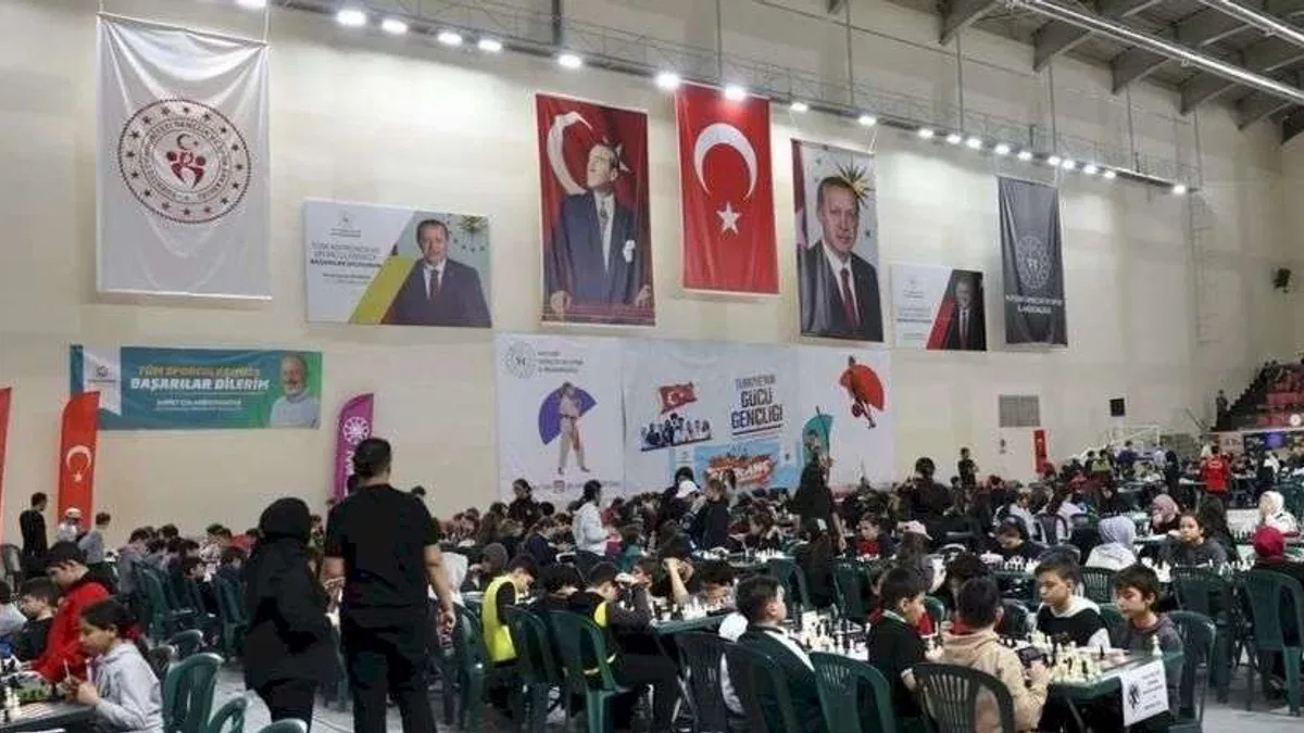 Kayseri Kocasinan'da satranç şöleni sona erdi