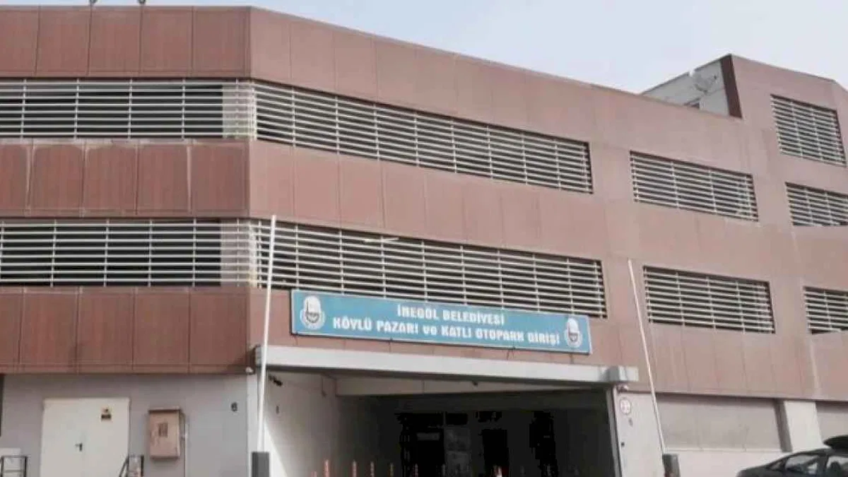 İnegöl'de Mer-Pa Kapalı Otoparkı hizmete alındı