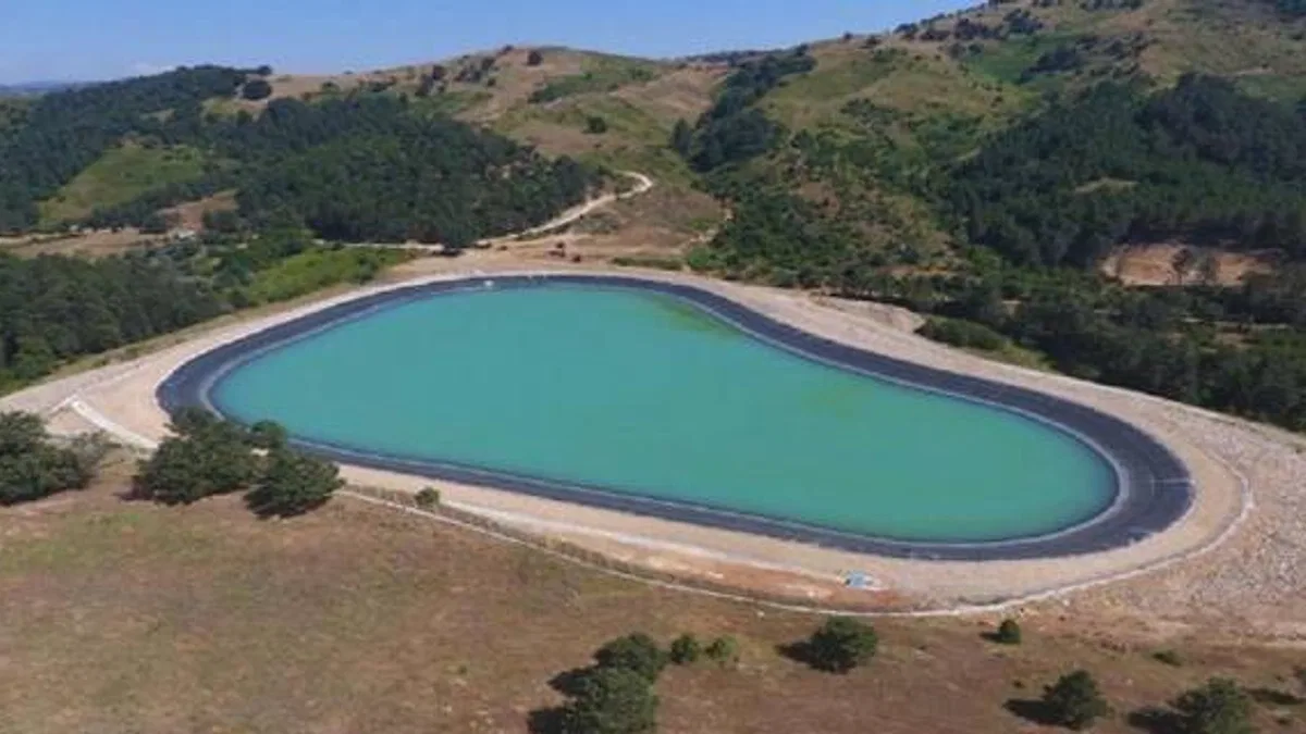 Bursa kırsalında toprak suyla buluşuyor, verim artıyor