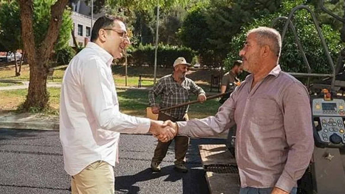 Balçova'da asfalt seferberliği