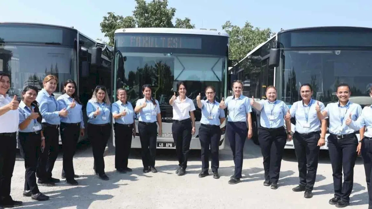 Muğla’da direksiyon kadınların elinde
