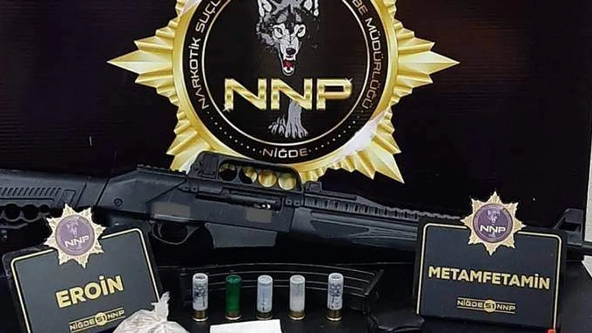 Niğde'de uyuşturucu operasyonunda 2 zanlı tutuklandı