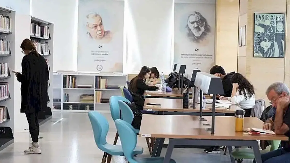 Muğla Büyükşehir Kütüphaneleri'nde Okuma ve Çalışma Alanlarına Yoğun İlgi