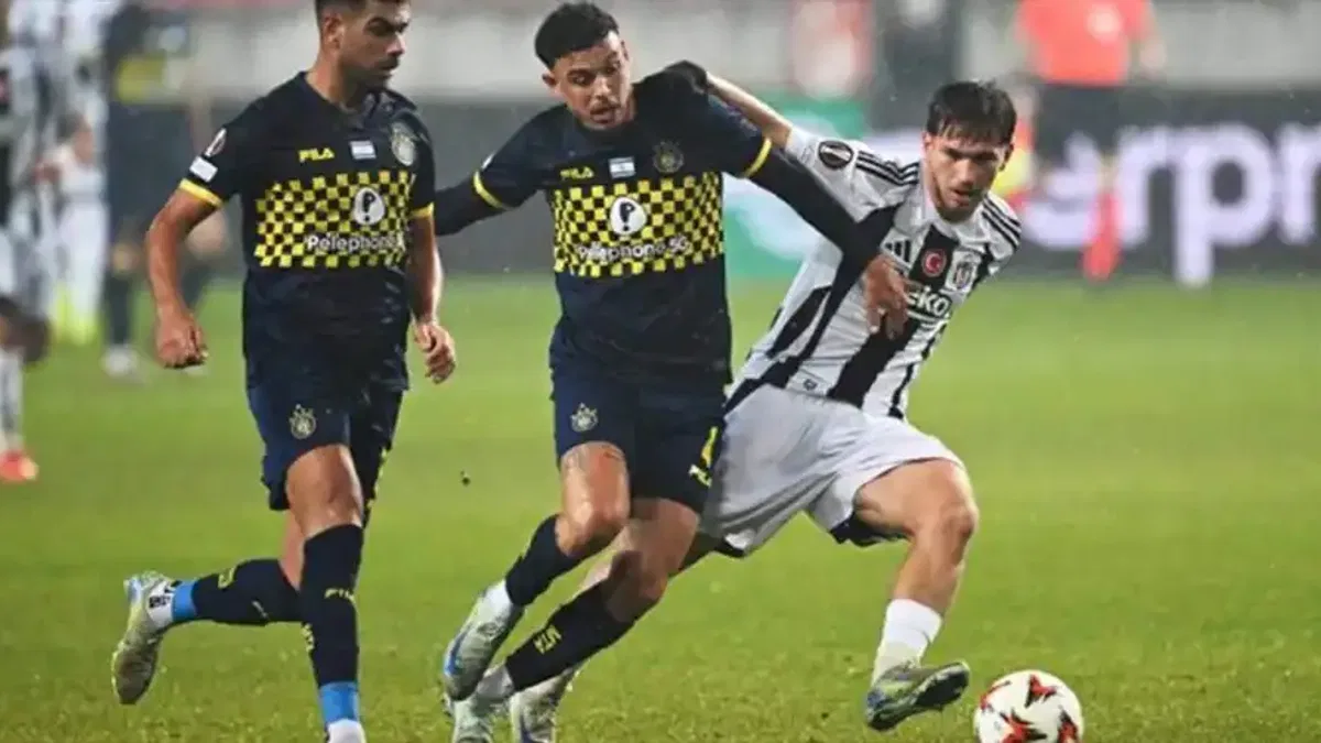 Beşiktaş 1-3 Maccabi Tel Aviv (Maç Sonucu) Kartal ağır yara aldı!