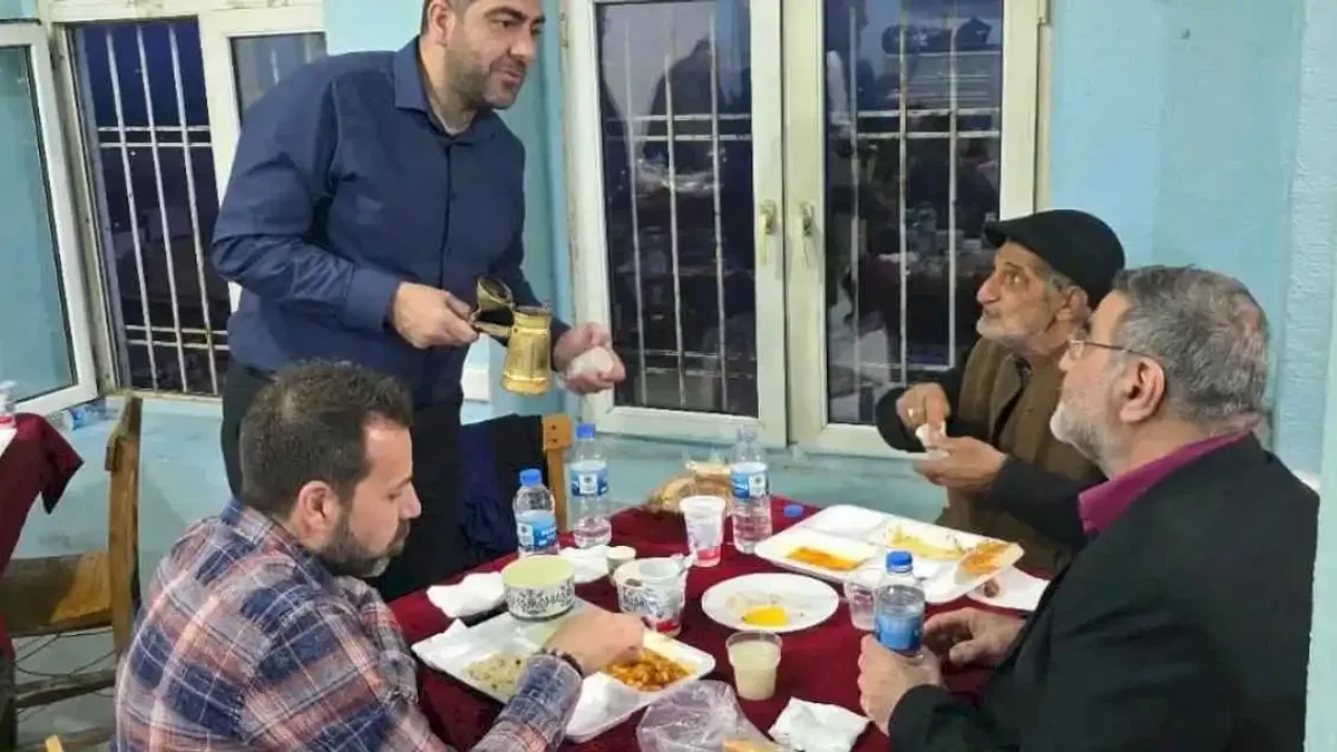 Mardinli başkandan önce iftar sonra mırra
