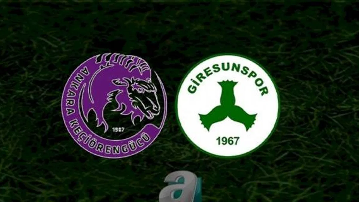 Keçiörengücü - Giresunspor maçı ne zaman? Saat kaçta? Hangi kanalda? | Trendyol 1. Lig