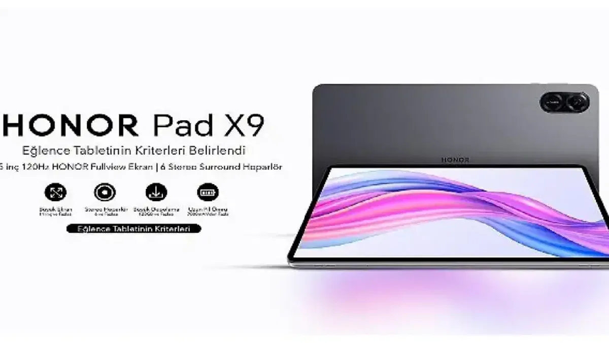 HONOR PAD X9 ile Sınırsız Eğlencenin Tadına Var