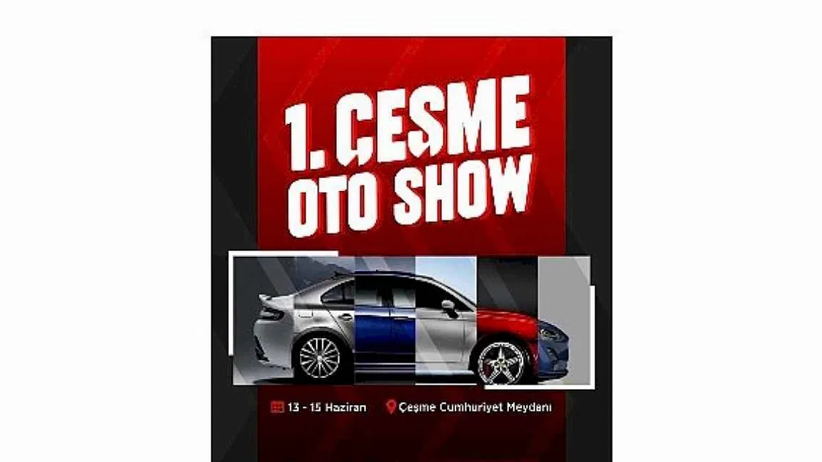 Çeşme Oto Show başlıyor!