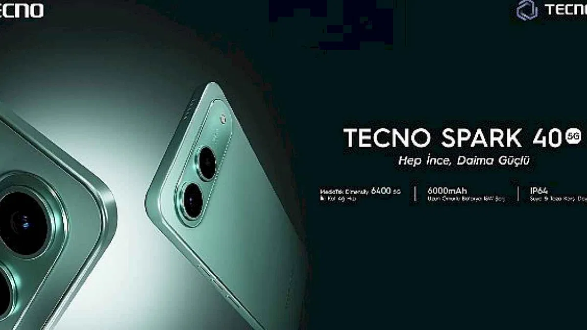 Tecno Spark 40 5G, Sizi Yarı Yolda Bırakmıyor