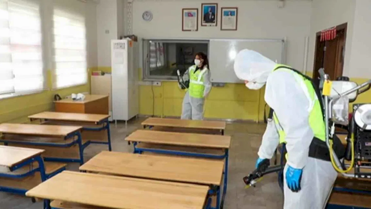 Kayseri Talas'ta okullar yeni döneme hazırlanıyor