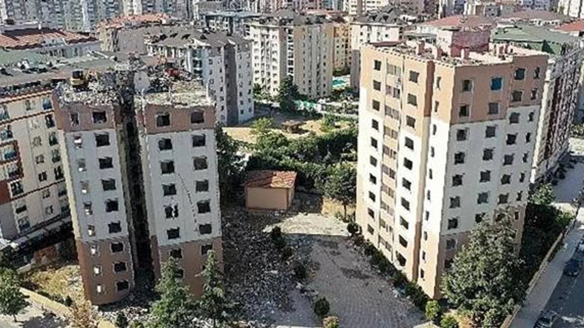 Beylikdüzü'nde kentsel dönüşüm devam ediyor