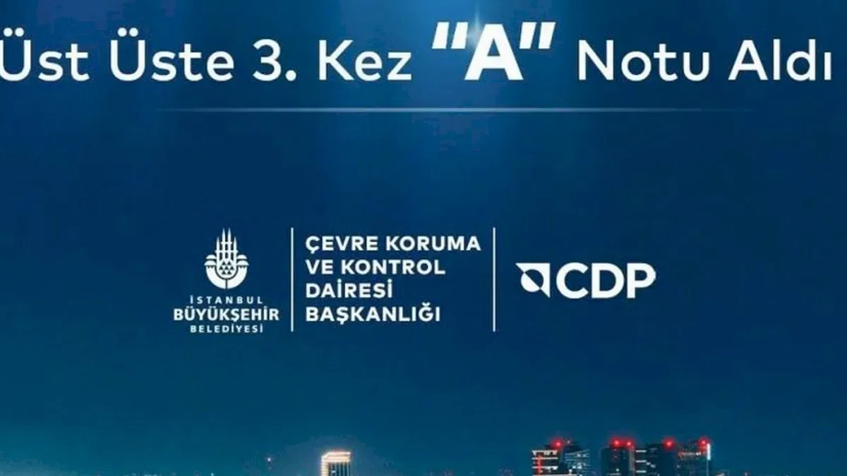 İBB Üst Üste Üçüncü Kez CDP “A Listesi”nde