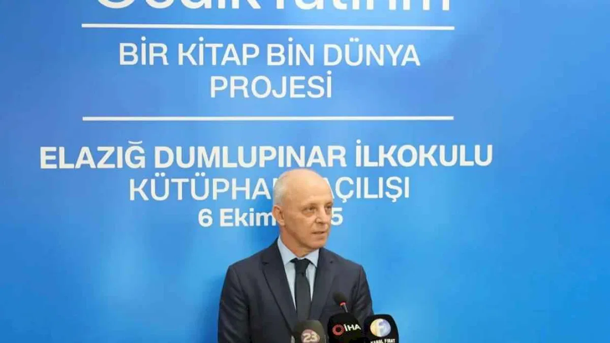 Gedik Yatırım 8. Kütüphanesini Elazığ’da Açtı