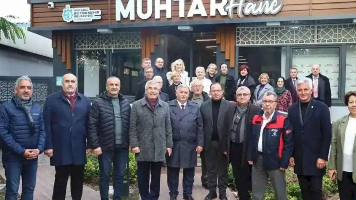 Marmara Bölgesi muhtarları Kocaeli’ne hayran kaldı