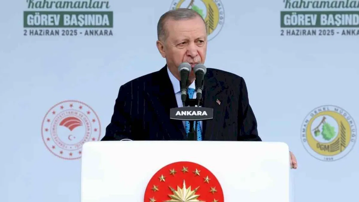 Cumhurbaşkanı Erdoğan: Orman varlığı yüzde 30'a ulaştı