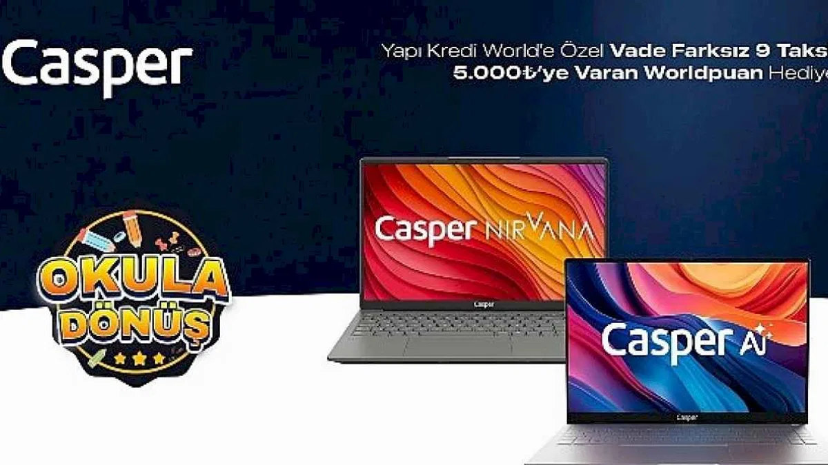Casper ile okula dönüş başlıyor