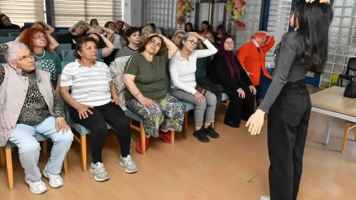 Ankara'da kadınlara sağlık ve hareket eğitimi