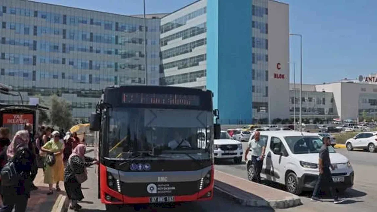 Antalya Büyükşehir’den Şehir Hastanesi’ne kolay ulaşım