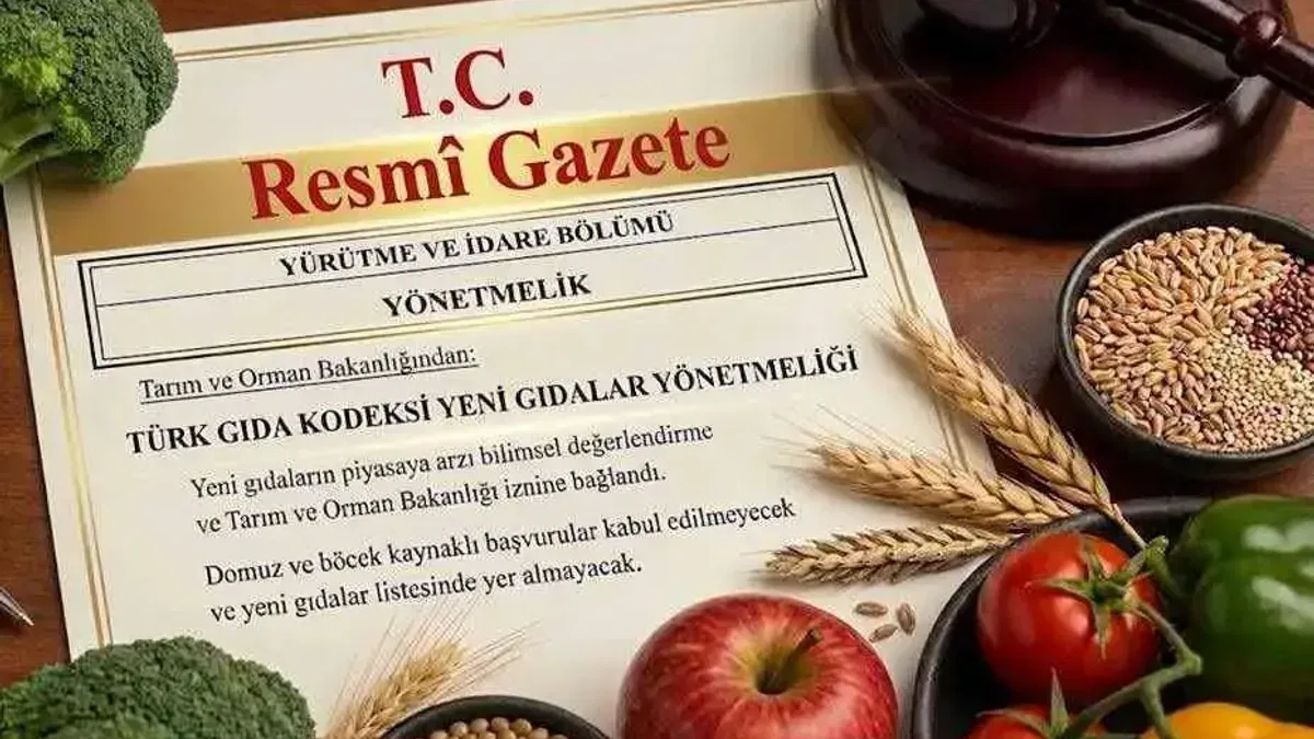 Türkiye'de 'Yeni Gıda' dönemi başlıyor