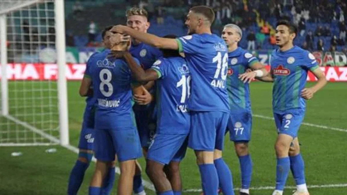 Rizespor 5-1 Pendikspor (Maç Sonucu)