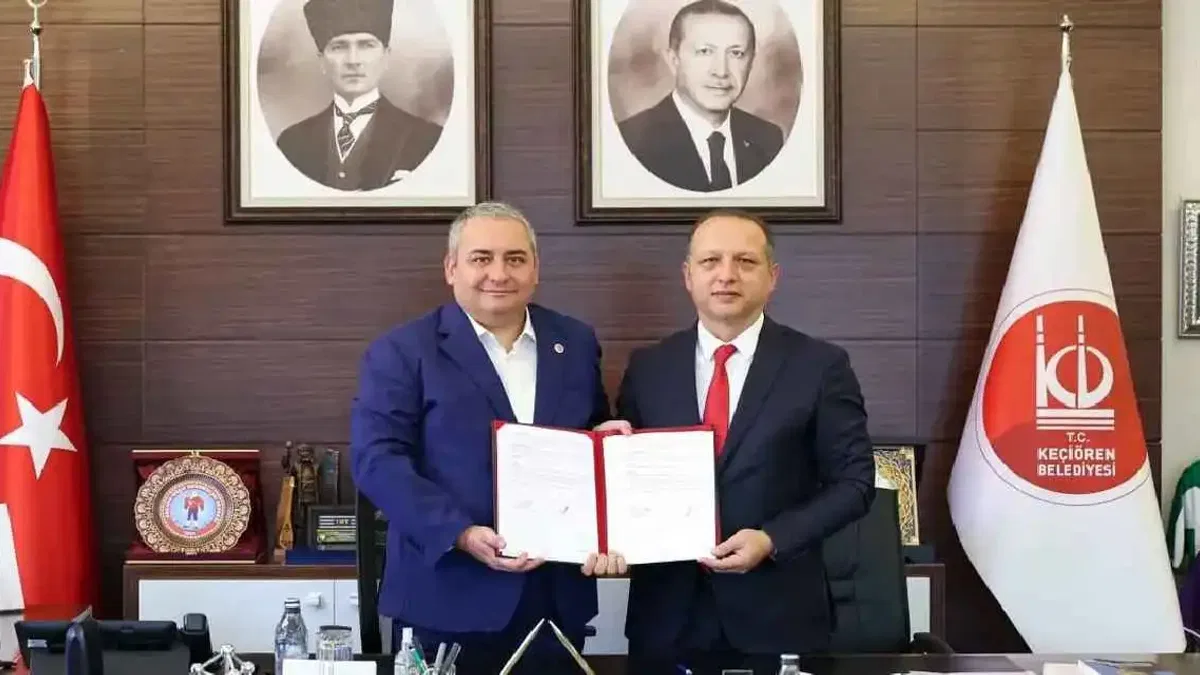Ankara Keçiören'de mesleki eğitim iş birliği