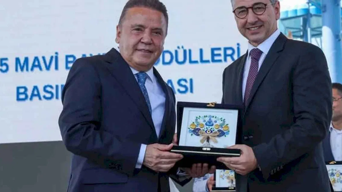 TÜRÇEV’den Antalya Büyükşehir Belediyesi’ne 6. Çevre Ödülü