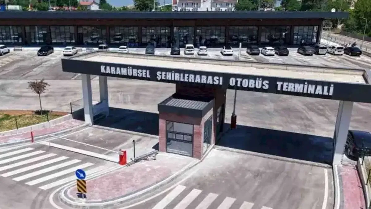 Karamürsel Otogarı bu gece açılıyor