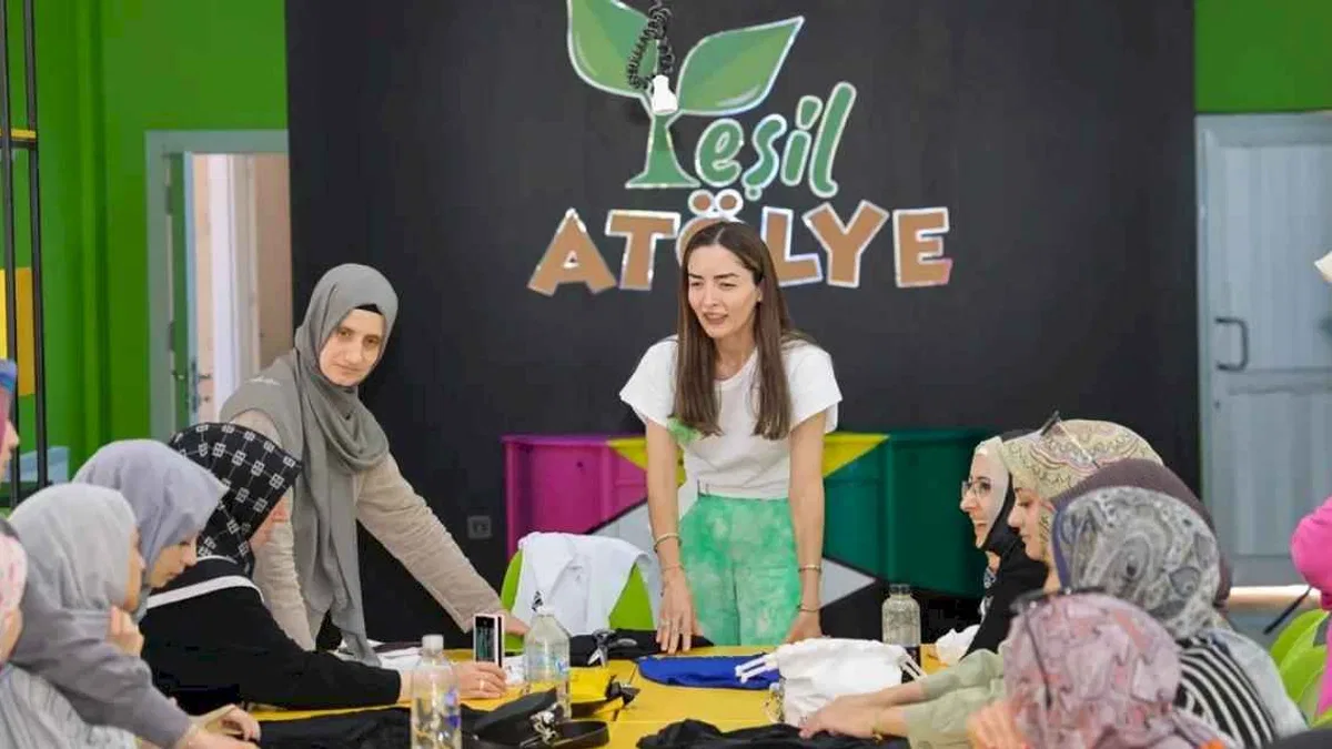 Konya Selçuklu’dan sıfır atık için anlamlı atölye
