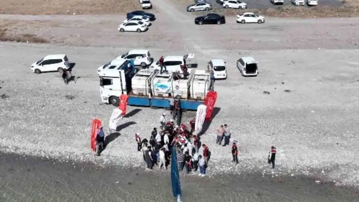 Başkan Çolakbayraktar: ‘İç denizimiz Yamula'ya 800 bin yavru sazan bıraktık’’