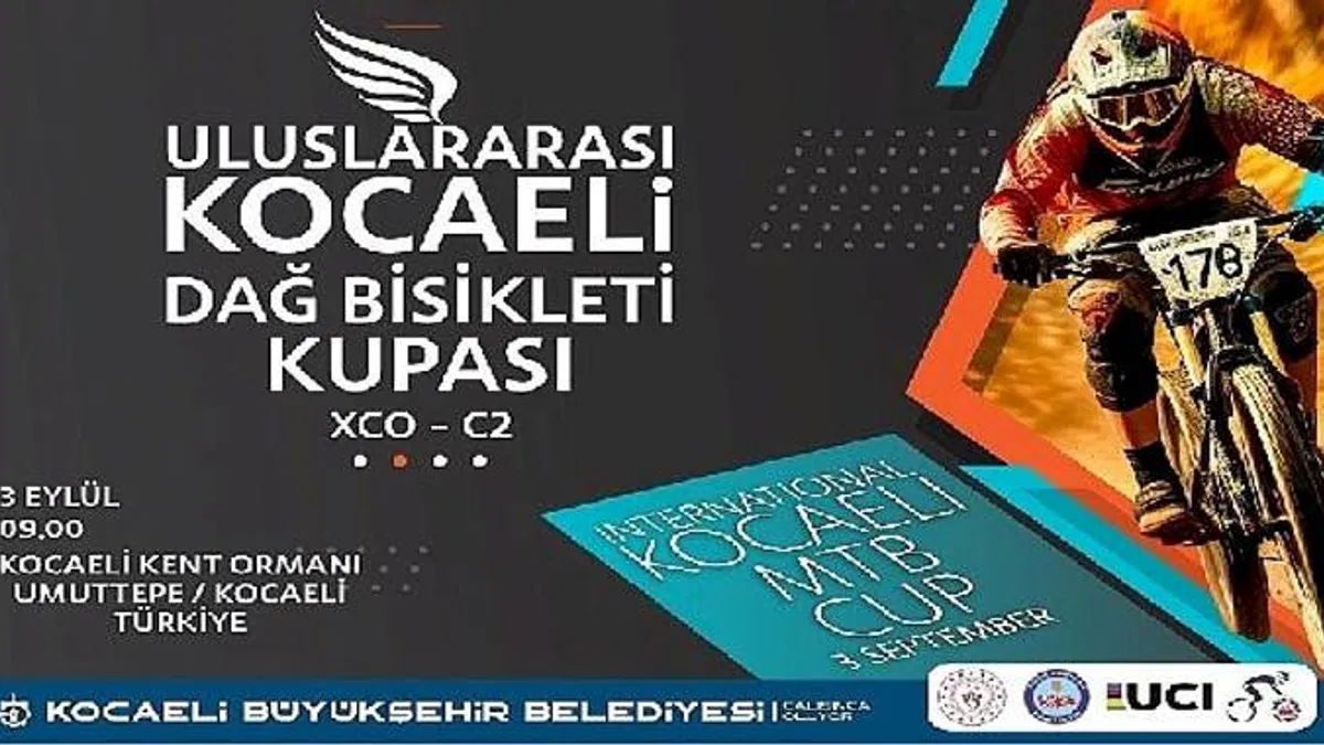 Kocaeli'de Uluslararası Dağ Bisikleti Kupası heyecanı