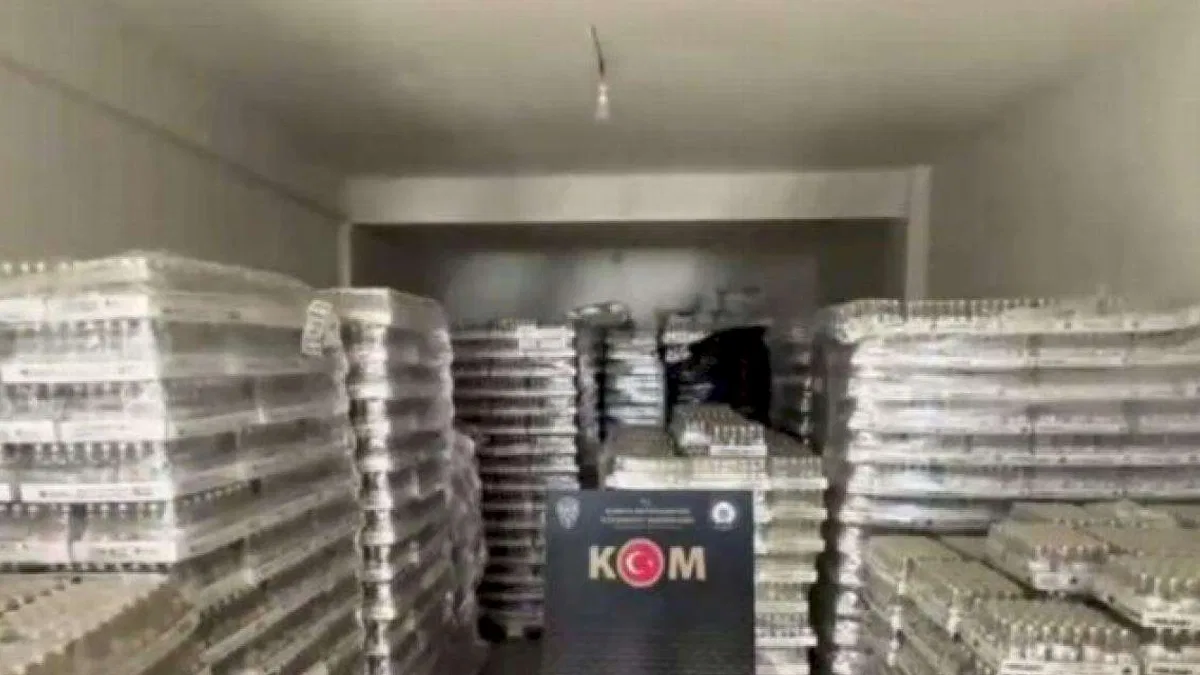 İçişleri'nden 187 ton alkole 'Çengel'