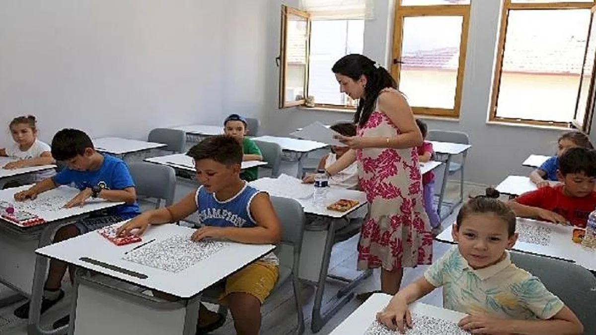 Yaz kurslarına yoğun ilgi