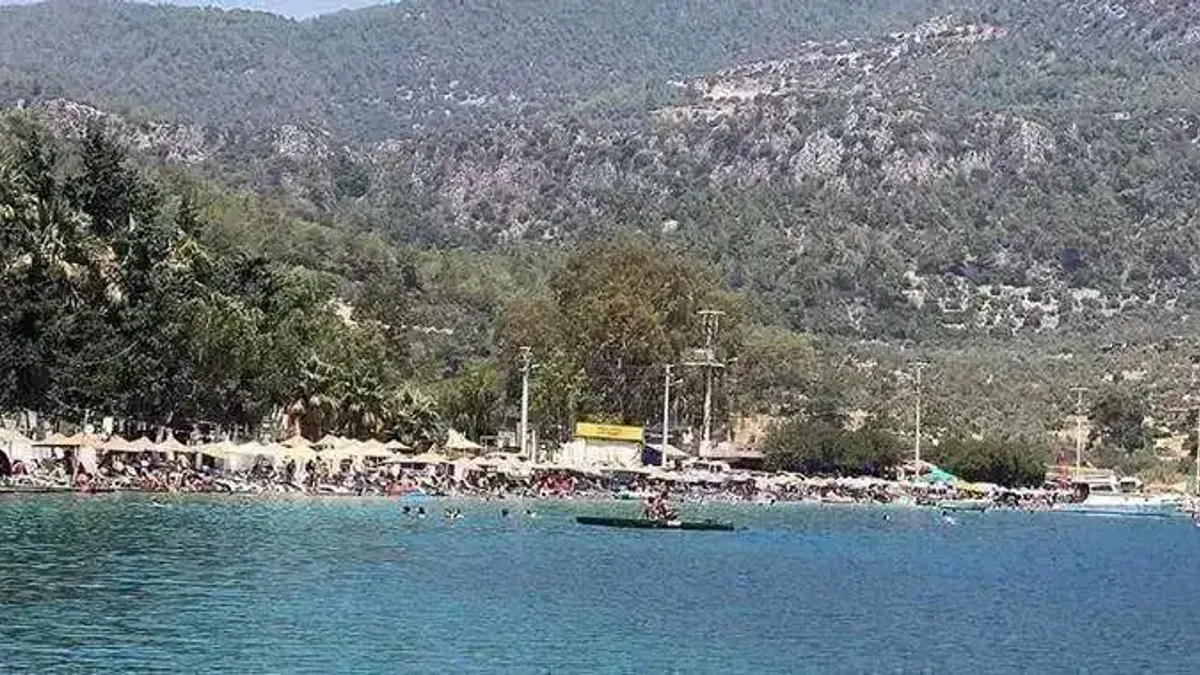 Turizm bölgesi sahillerinde 'eyyam-ı bahur' sıcakları yoğunluğu