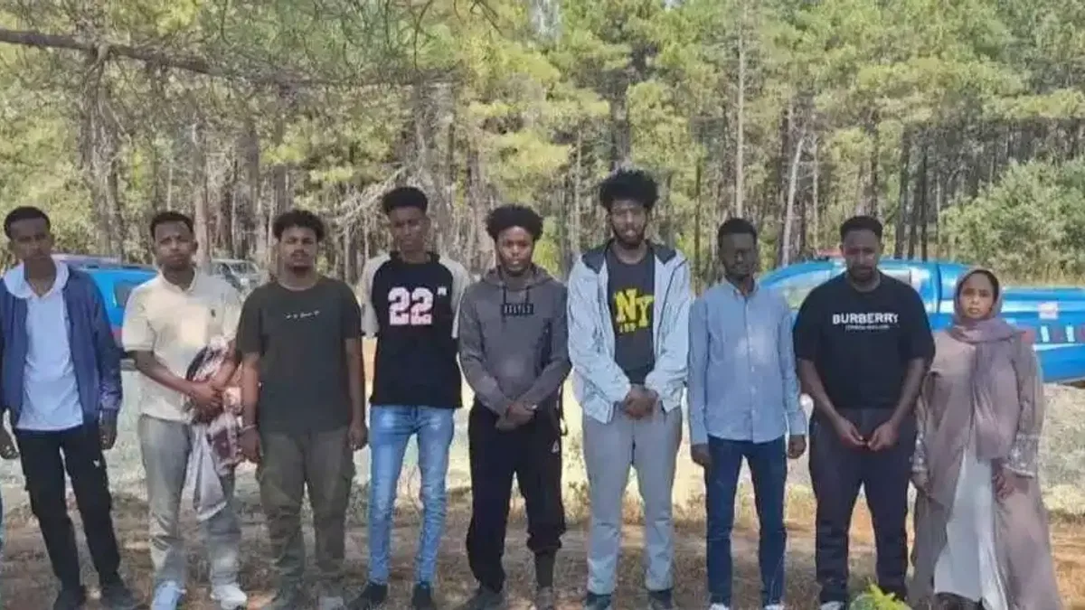 Edirne'de 24 göçmen yakalandı